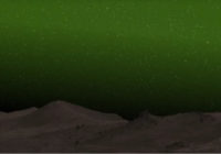 Світиться зеленим. Астрономи показали полярне сяйво на Марсі