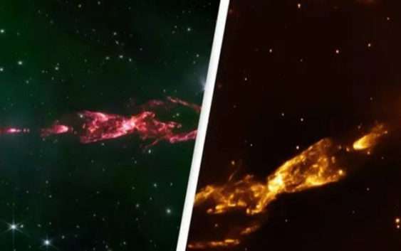 Вогняне сяйво. Телескоп Вебб показав формування нової зірки