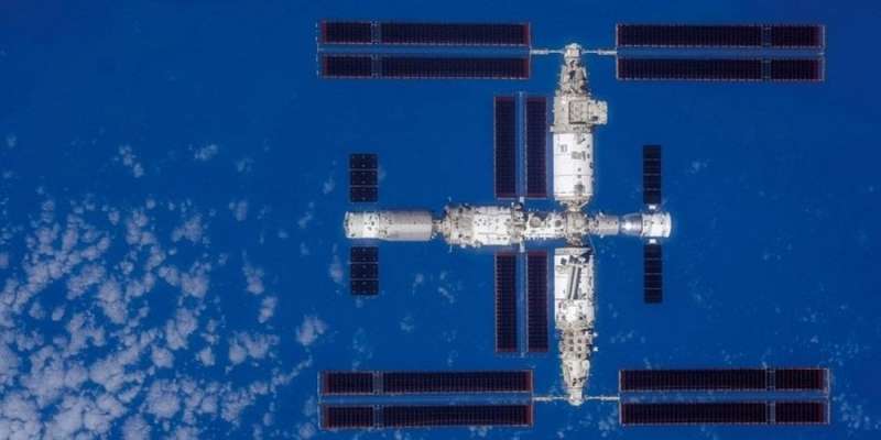 Вражає. Китай уперше показав фото орбітальної станції Тяньгун