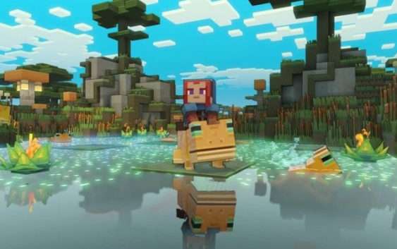 Замовляли їздових жаб? Гра Minecraft Legends отримала найбільше оновлення в історії