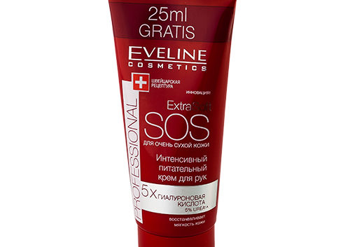 Крем для рук `EVELINE` `PROFESSIONAL` EXTRA SOFT SOS интенсивный питательный 100 мл