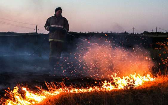 В Ростовской области за сутки произошло около 140 пожаров