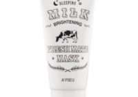 Ночная маска для лица `A`PIEU` FRESH MATE MASK выравнивающая тон кожи с молочными протеинами 50 мл