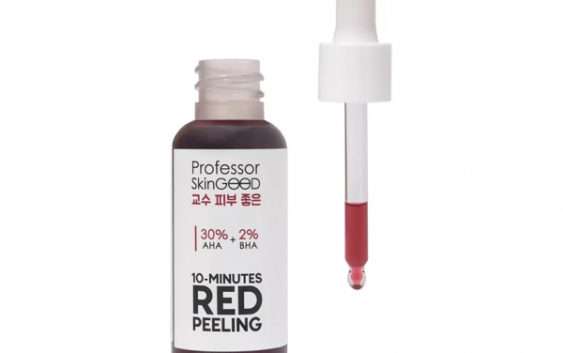 Пилинг для лица `PROFESSOR SKINGOOD` красный с AHA 30% + BНA 2% кислотами 30 мл