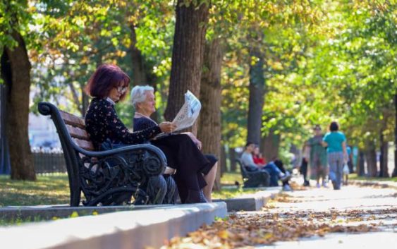 Суперлетняя погода сохраняется в европейской части страны